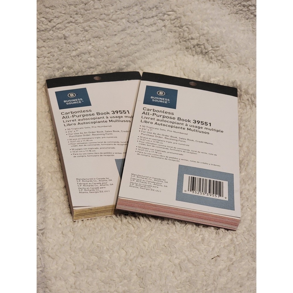 Carbonless Triplicate Forms 39551